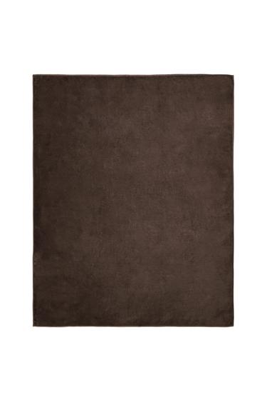MANTA POLAR - Marrón oscuro de Zara