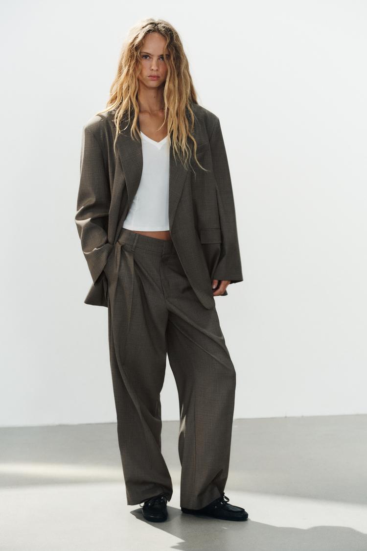 DOUBLE PLEATED TROUSERS