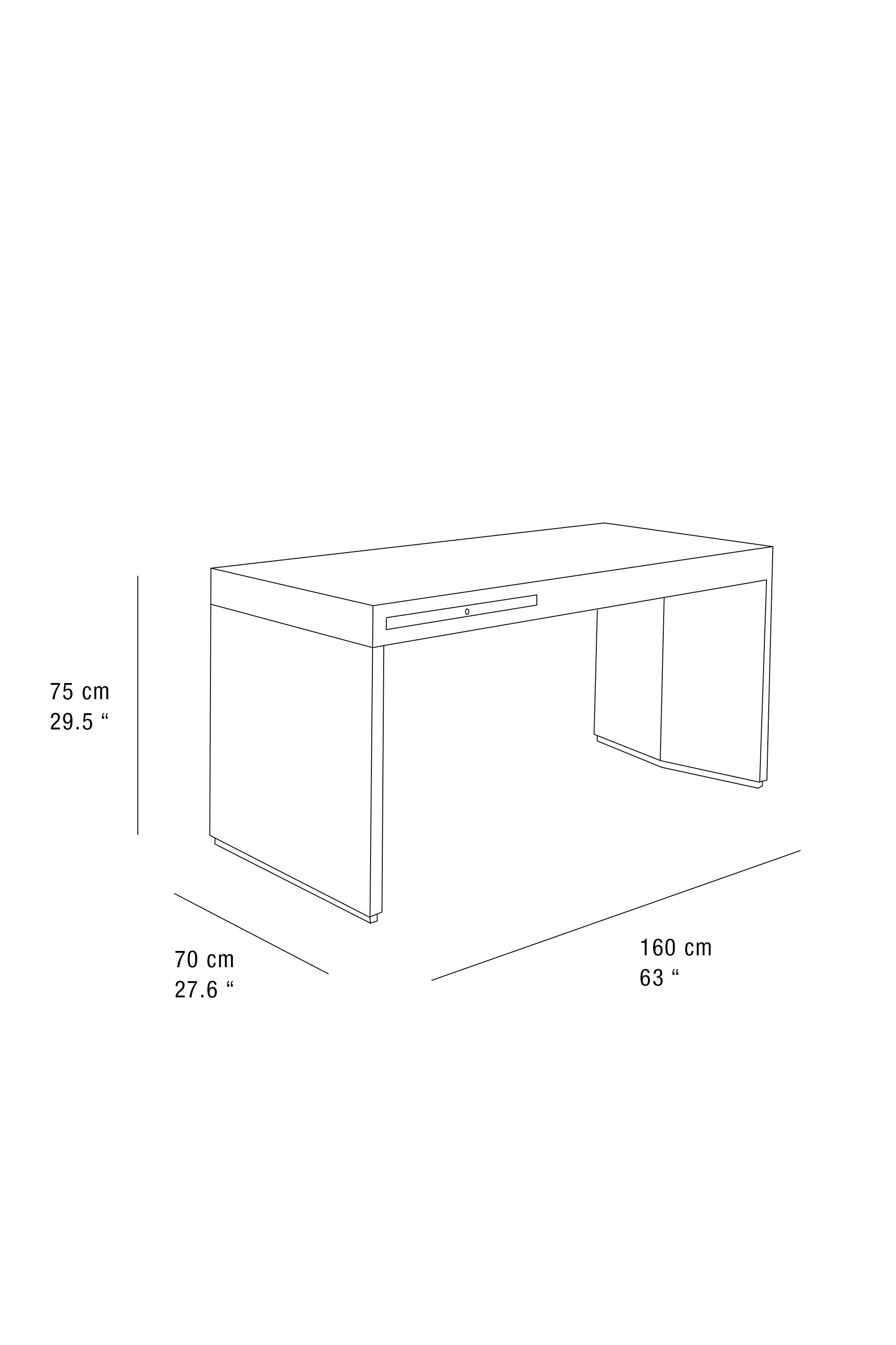 BUREAU BOIS ET CUIR
