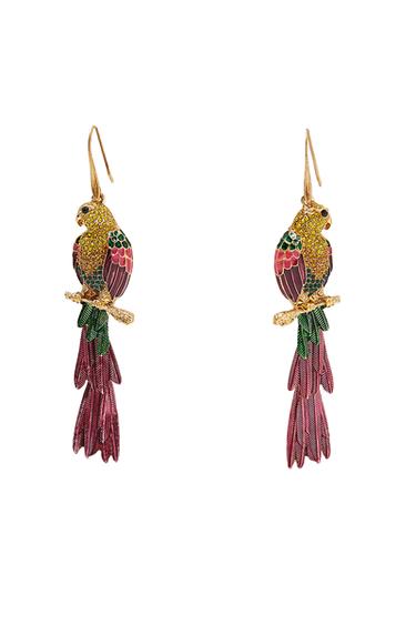 PENDIENTES COLGANTES LOROS