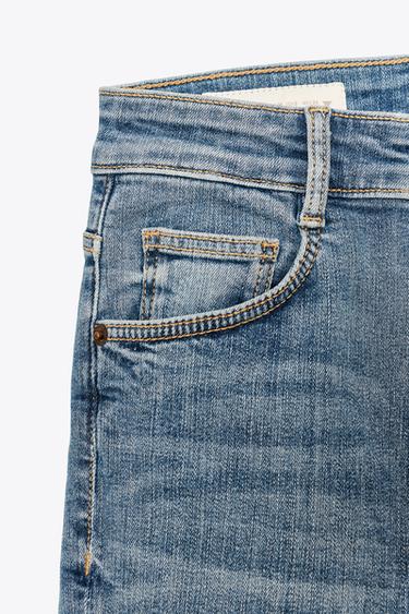 JEAN TRF SKINNY TAILLE HAUTE - Bleu clair de Zara - Image 7