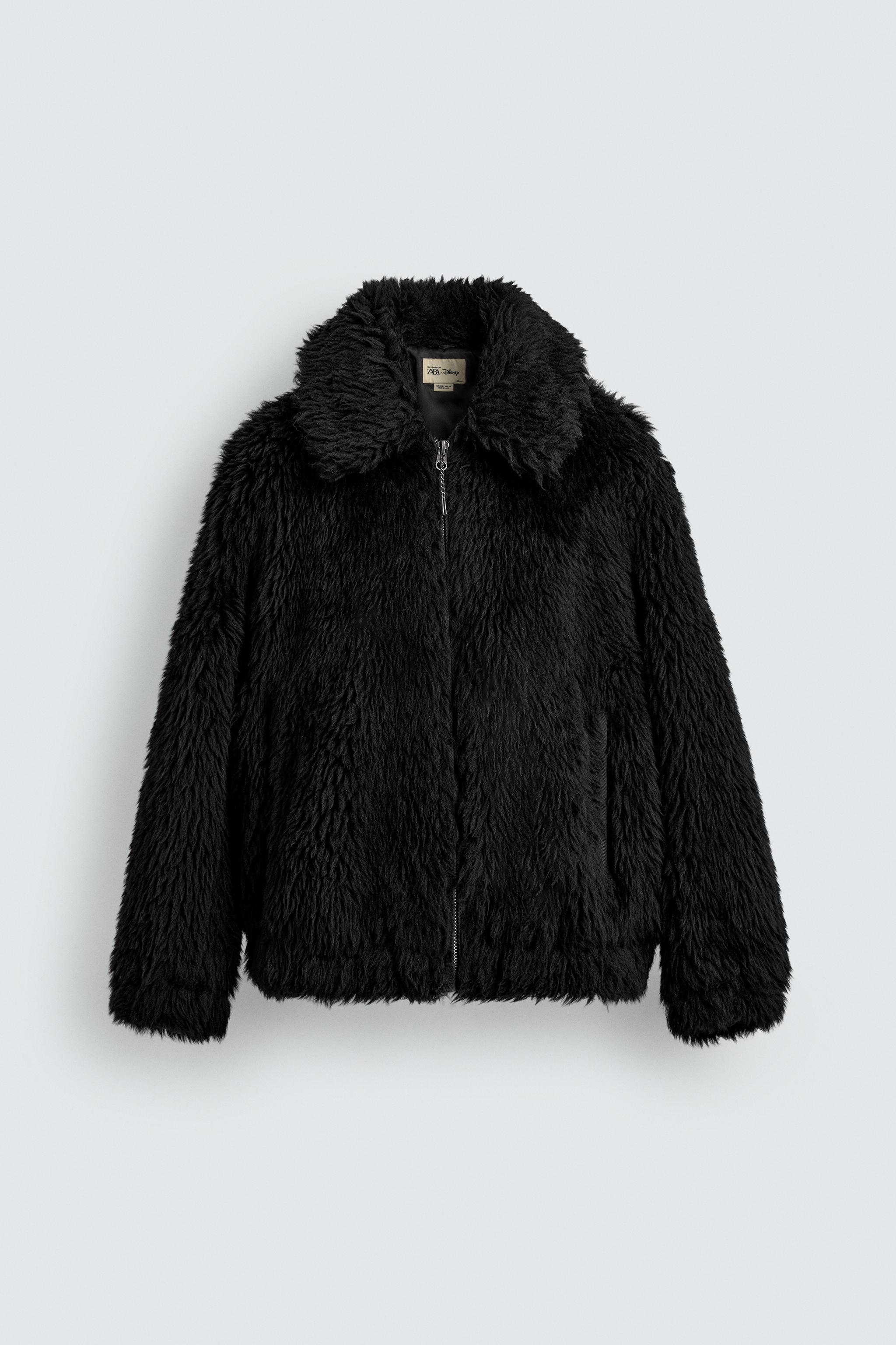 zara フェイクファー ジャケット X HARRY LAMBERT ZARA - 【ZARA】フェイクファージャケットXハリー・ランバートの