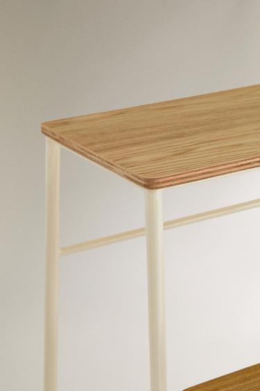 TABOURET ESCABEAU TROIS MARCHES - Beige clair de Zara - Image 3