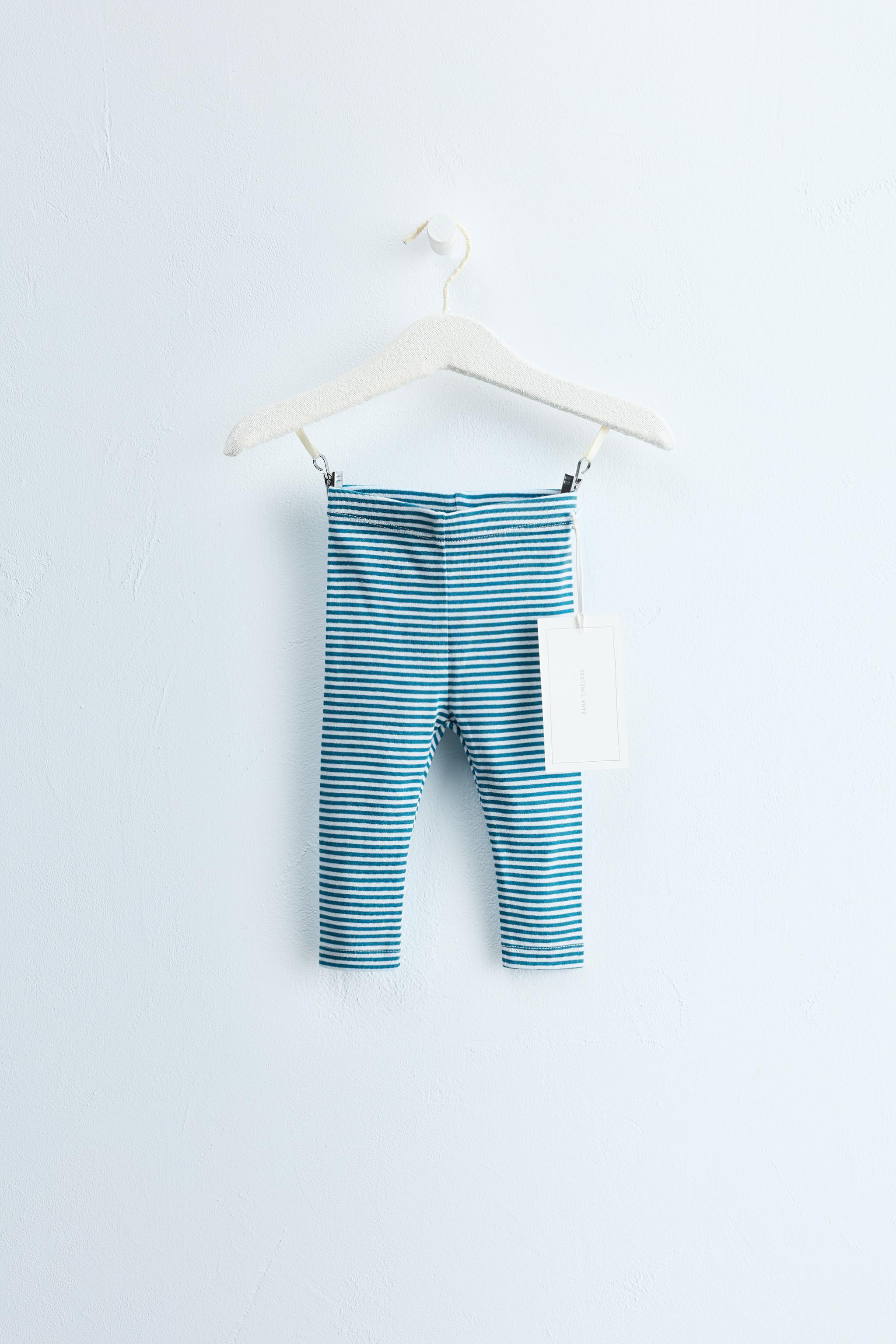 Zara Timeless - Striped Print Leggings