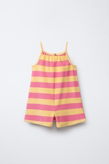 COMBINAISON SERVIETTE IMPRIMÉE - Jaune de Zara - Image 1