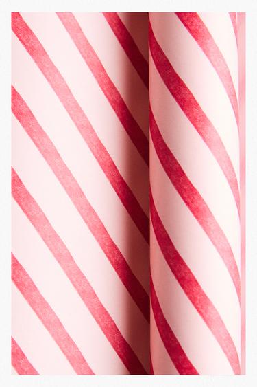 STRIPED WRAPPING PAPER - Multicoloured by Zara