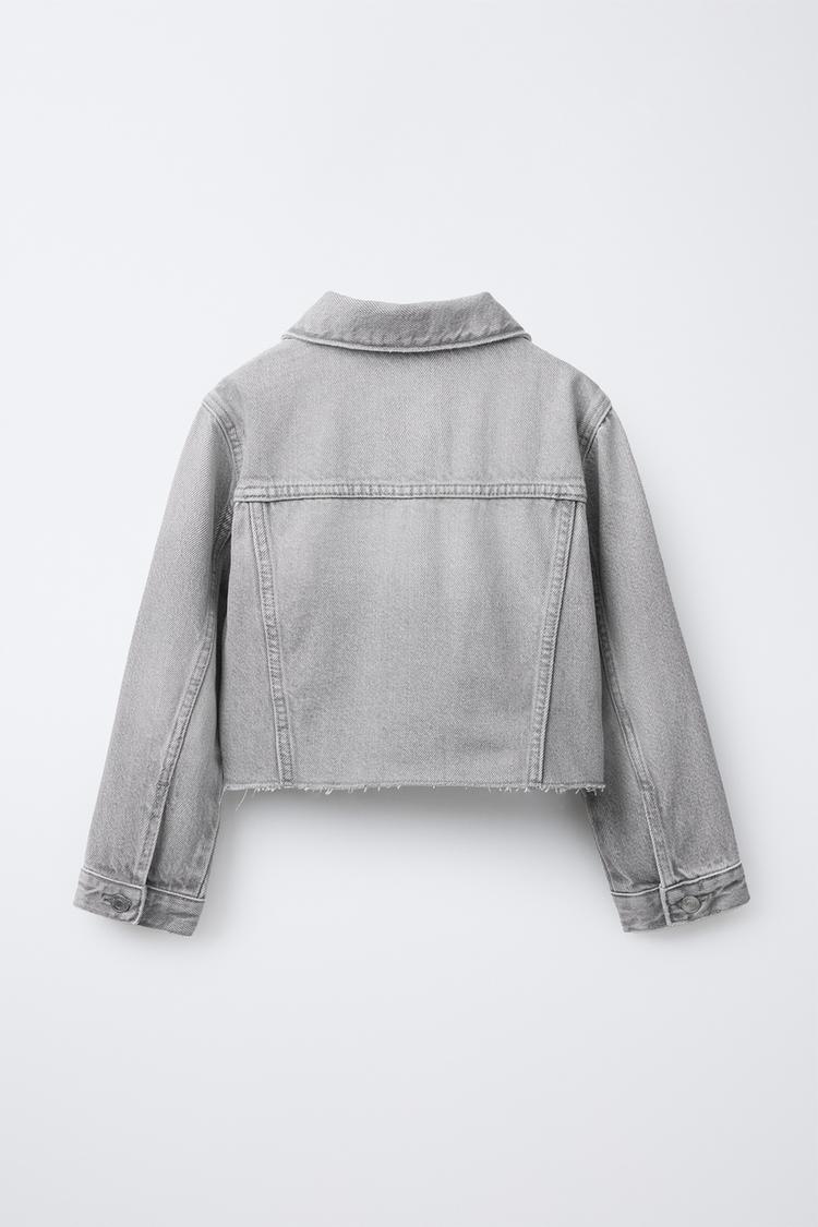 CROPPED DENIM JACKET