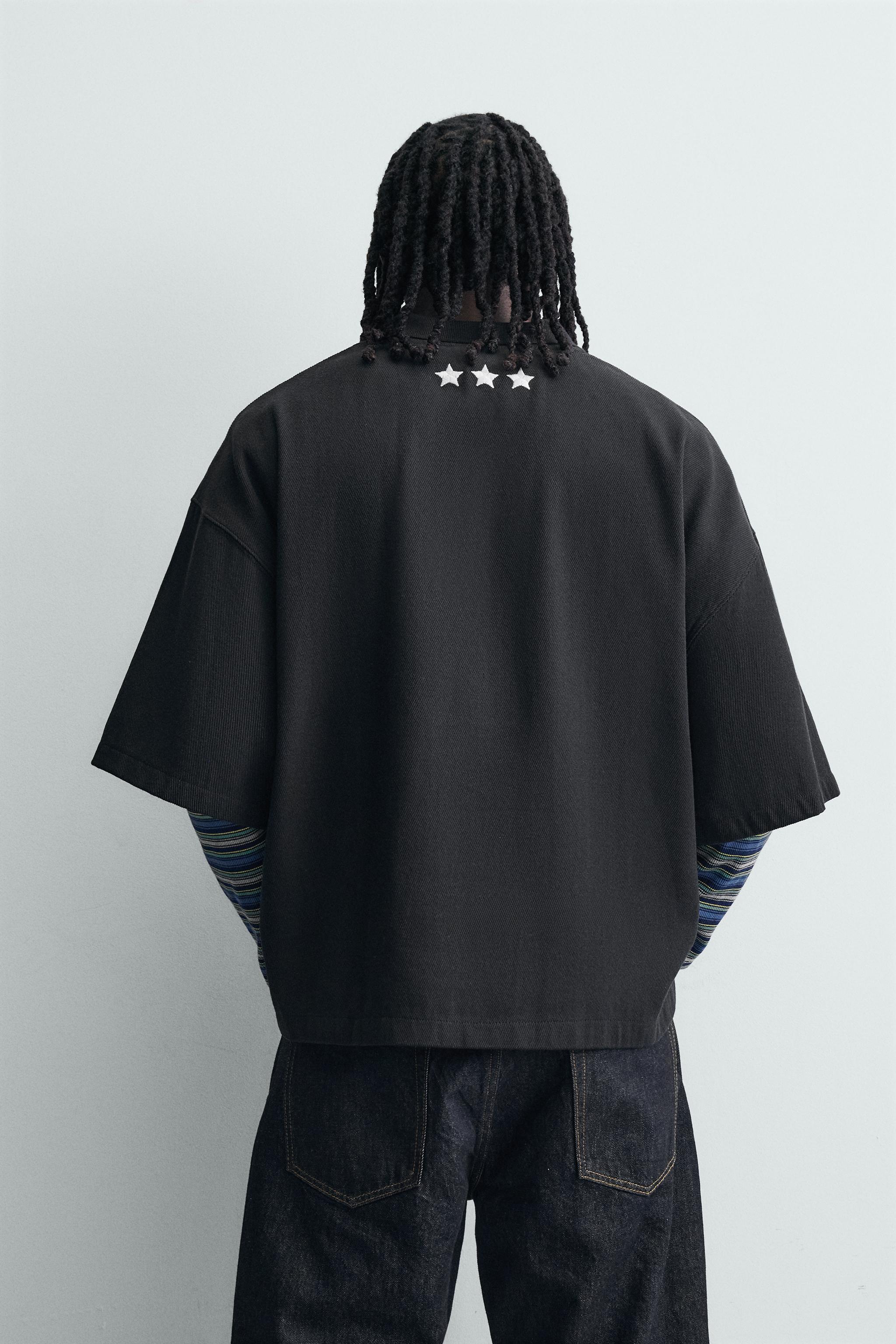 EMBROIDERED TEXTURED POLO