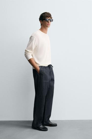 RELAXED FIT JOGGER JEANS - Indigo by Zara - Image 3