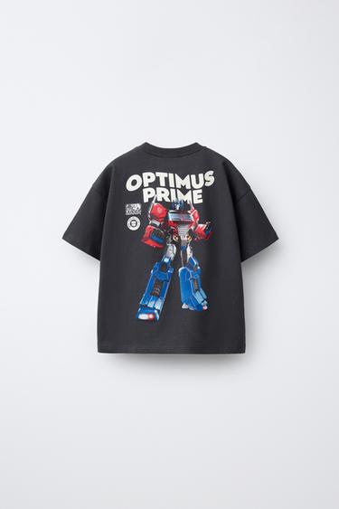 T-SHIRT IMPRIMÉ TRANSFORMERS® - Noir de Zara