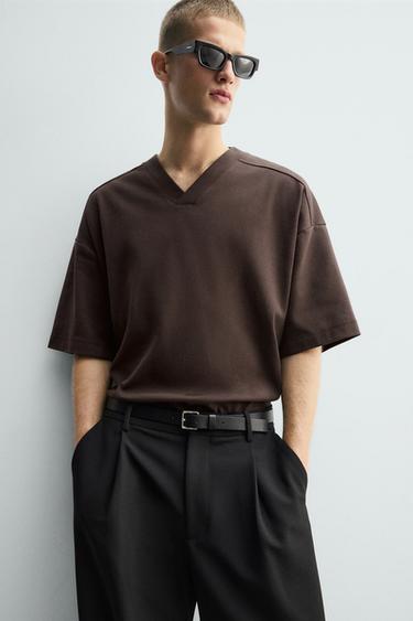 BOXY FIT SWEATSHIRT - Chocolate by Zara - Image 4