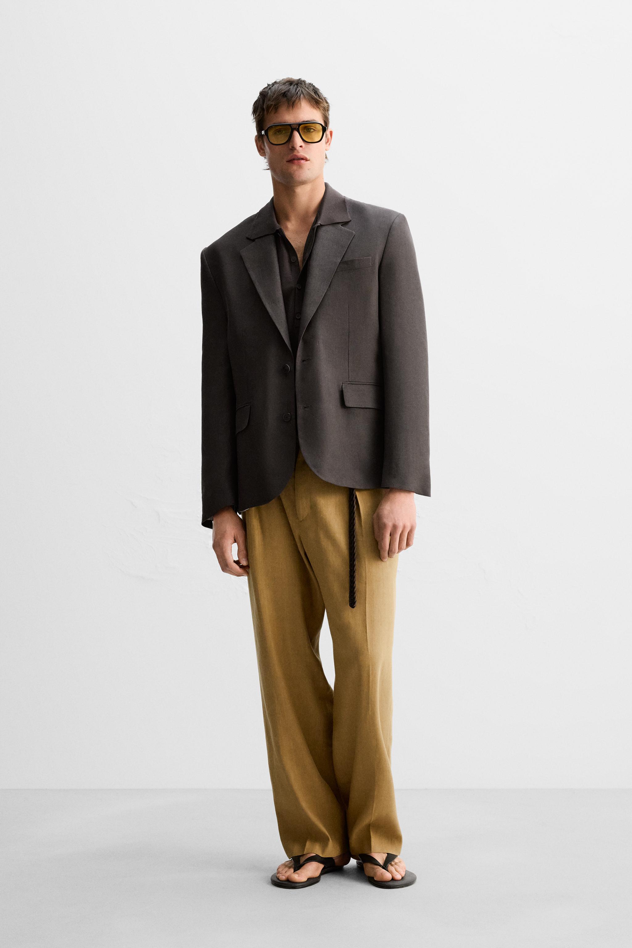 BLAZER COSTUME VISCOSE - LIN ÉDITION LIMITÉE