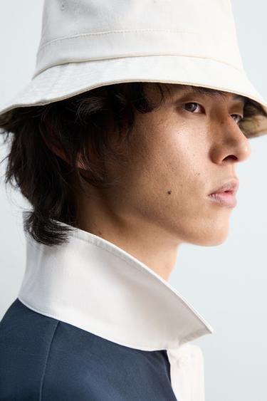 REGULAR FIT COLOUR BLOCK POLO SHIRT - Blue by Zara - Image 8