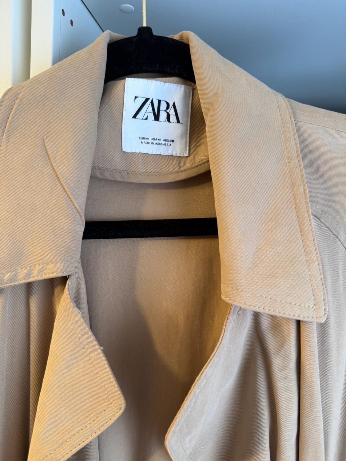 FLOWY TRENCH COAT WITH POCKETS - Image 3