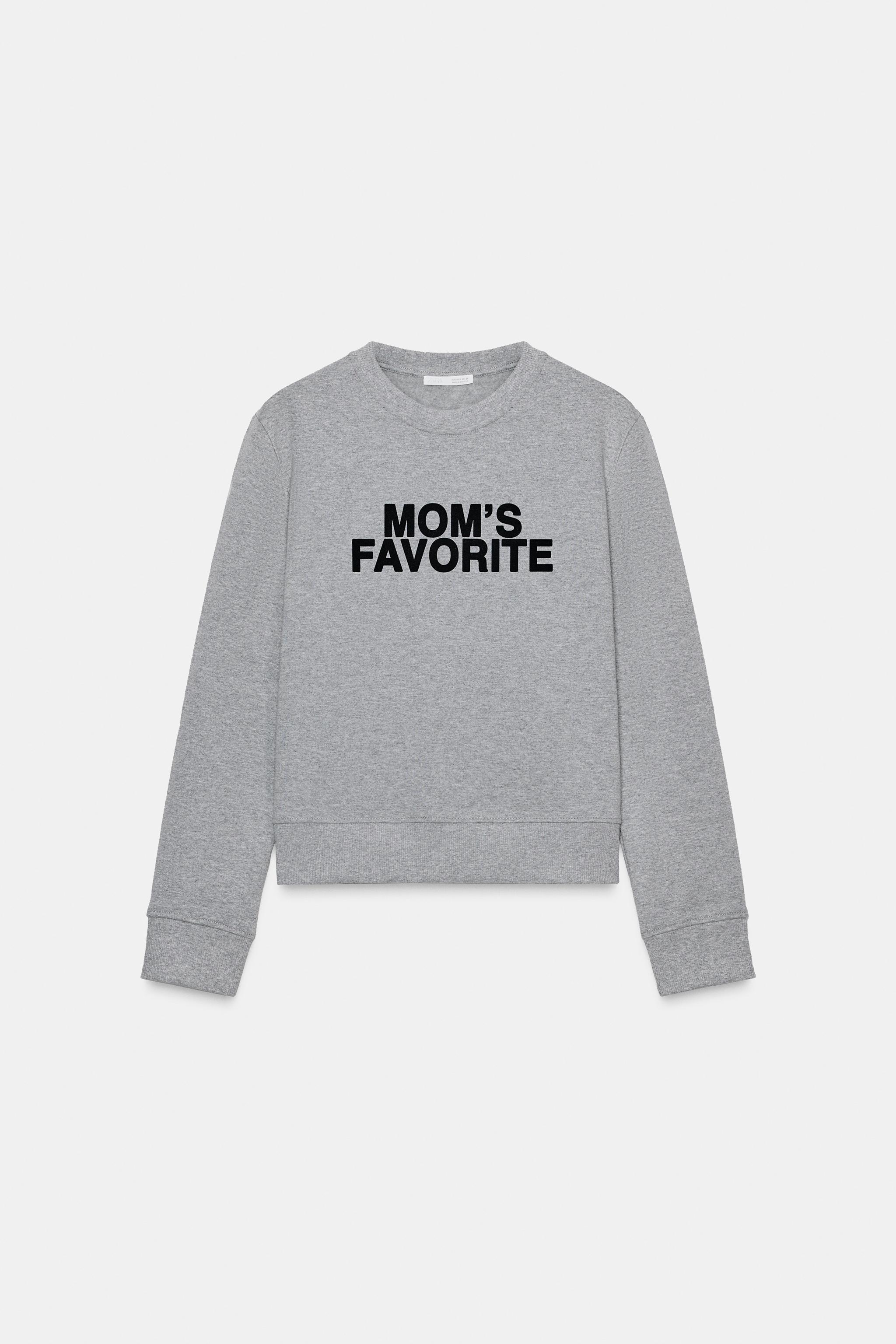 FRONT TEXT SWEATSHIRT