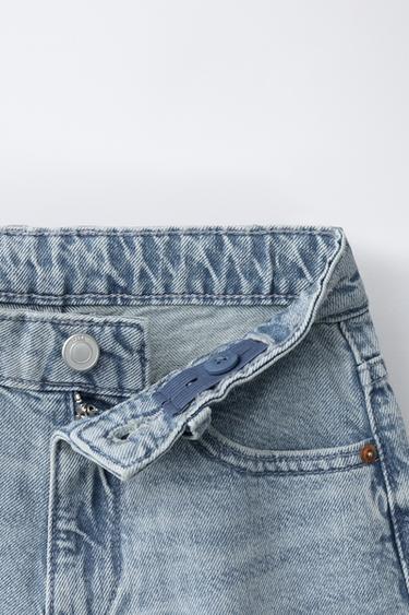 BERMUDA LONGUE EN JEAN - Bleu de Zara - Image 2