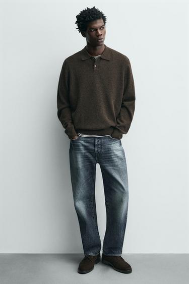 CHAUSSURES EN CUIR - Marron de Zara - Image 1