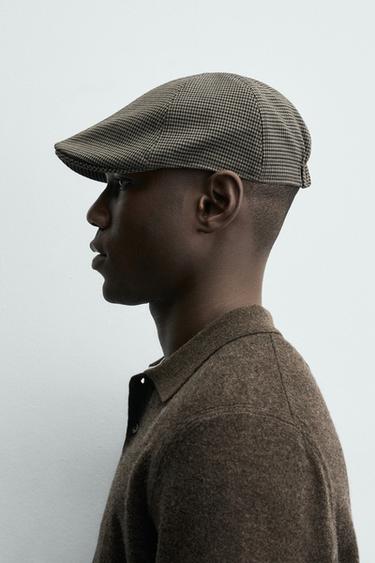 CHECK TEXTURED BERET - various by Zara - Image 1