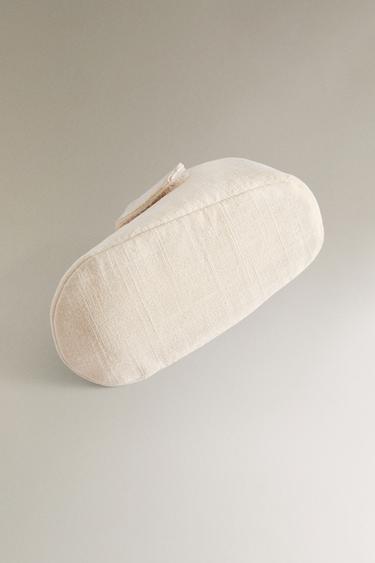 FABRIC BALLERINA BOOTIES - Ecru White by Zara - Image 4