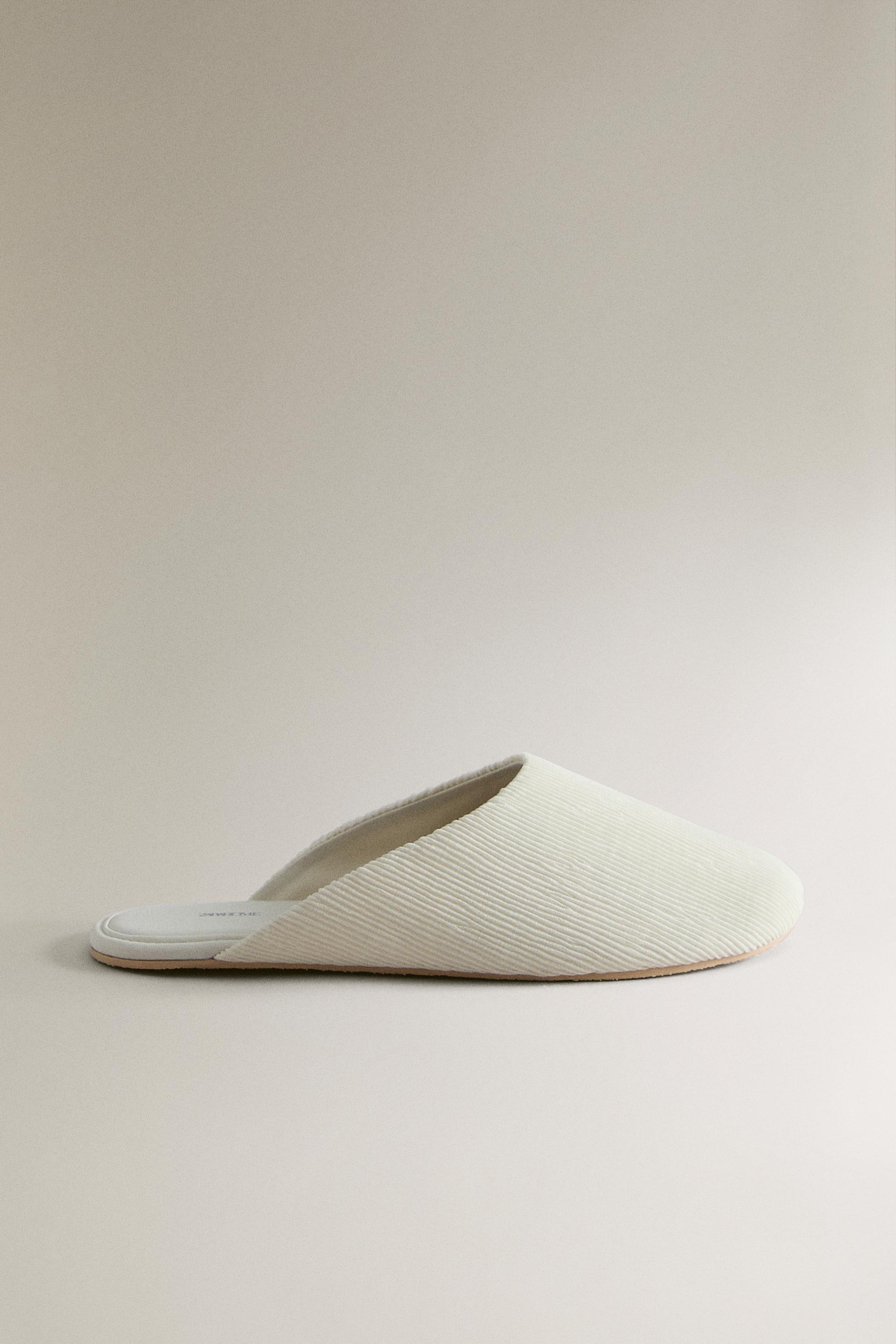 MULES PLISSÉES