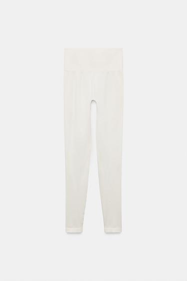 Zaras TERMISKA LEGGINGS THERMOLITE® CORE SKI COLLECTION - Naturfärg