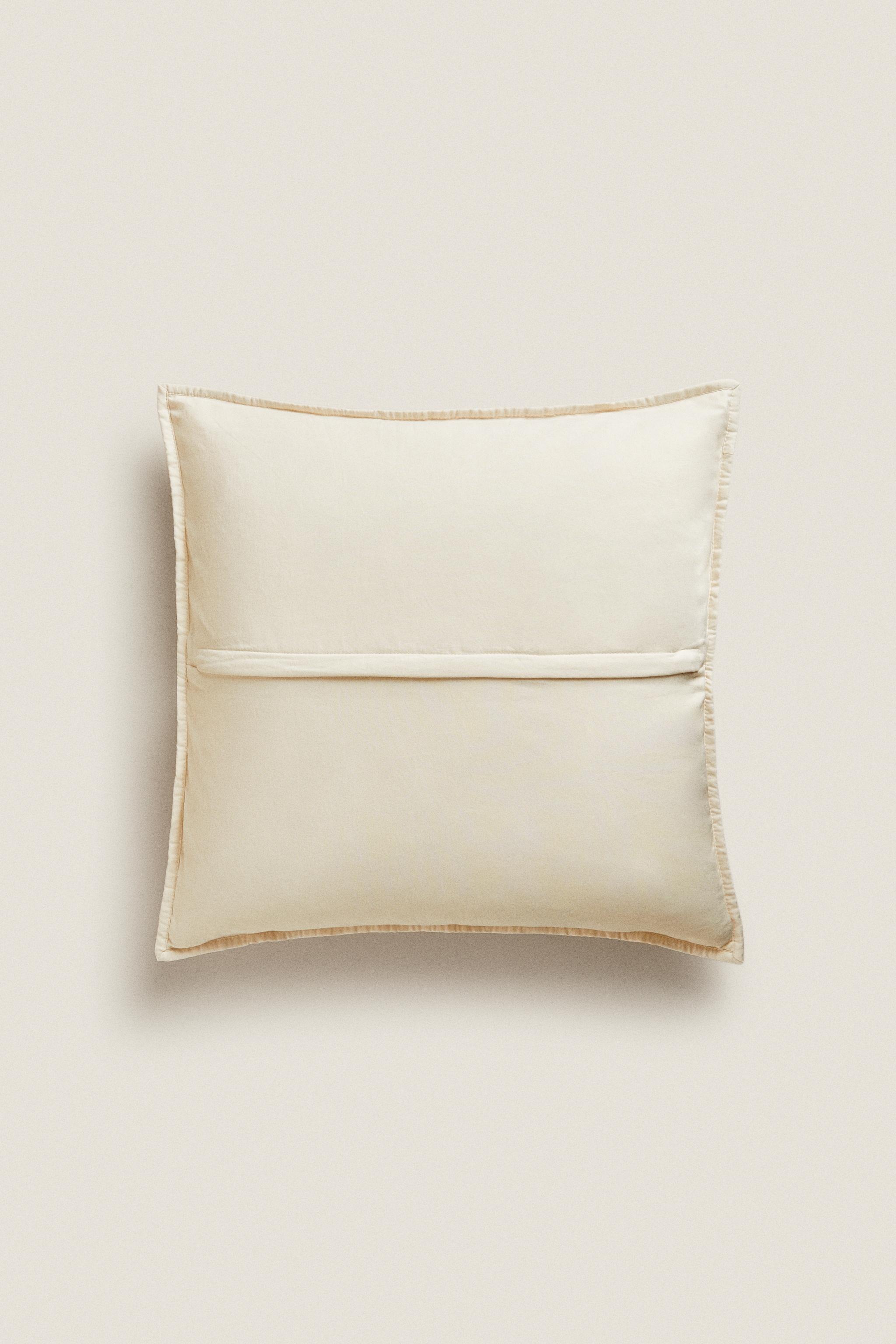 Zara home outlet feather cushions