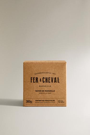 (300 G) FER À CHEVAL MARSEILLE SOLID SOAP - GREENISH by Zara - Image 4