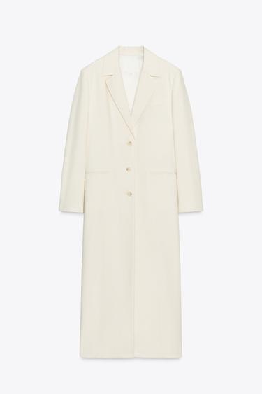 ZW COLLECTION LIMITED EDITION FROCK COAT - Ecru by Zara - Image 6