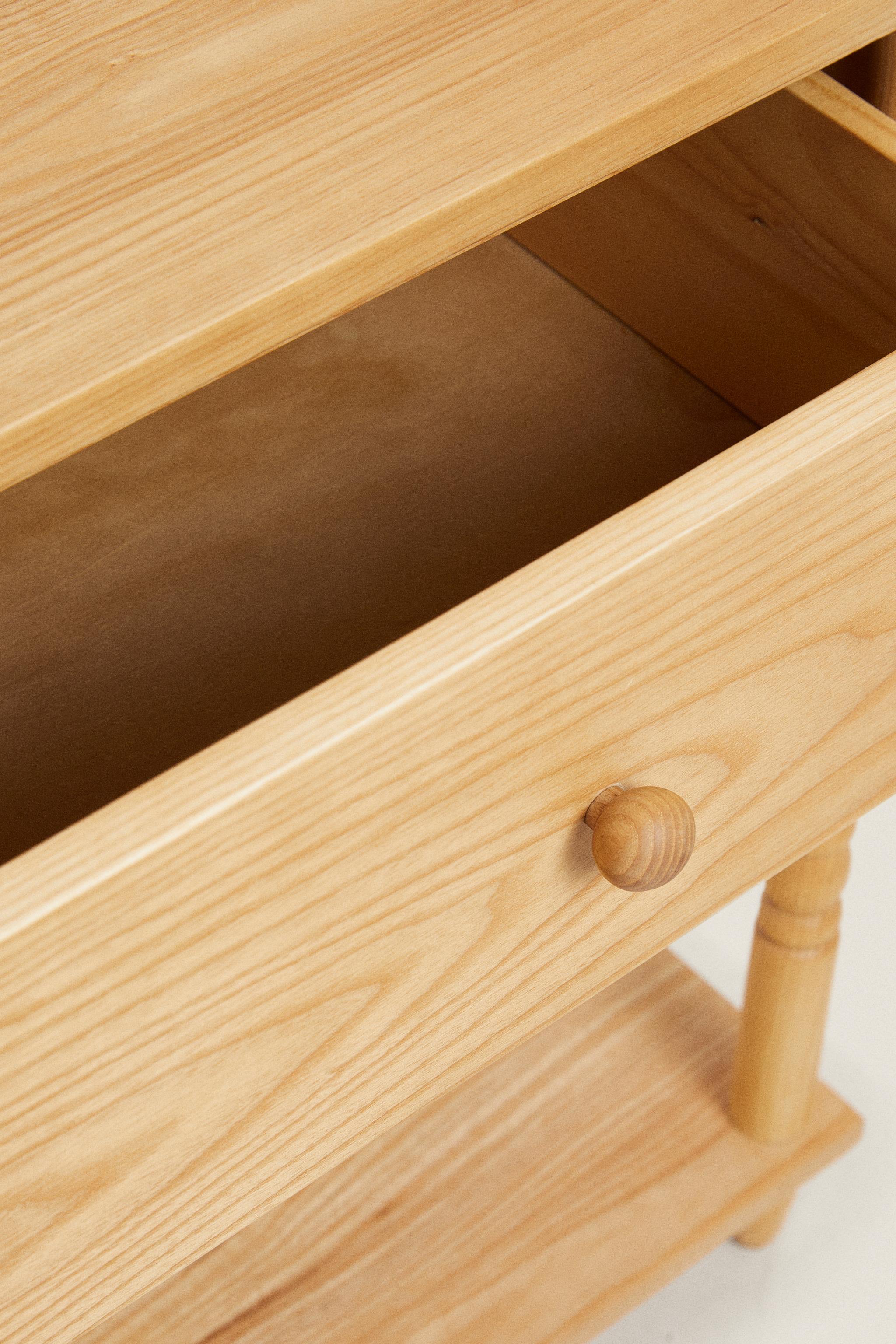 WOODEN NIGHTSTAND