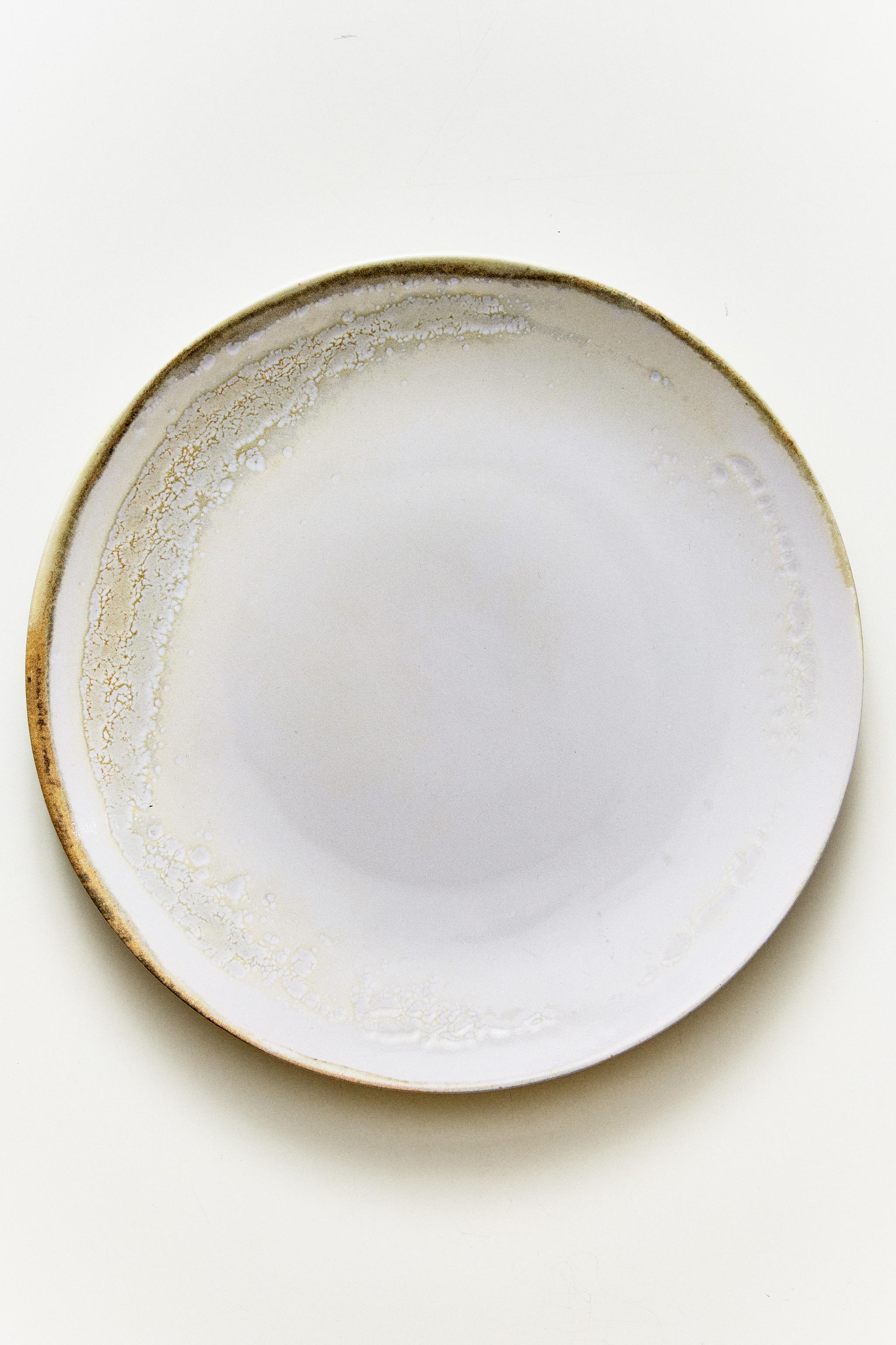 ASSIETTE PLATE GRÈS