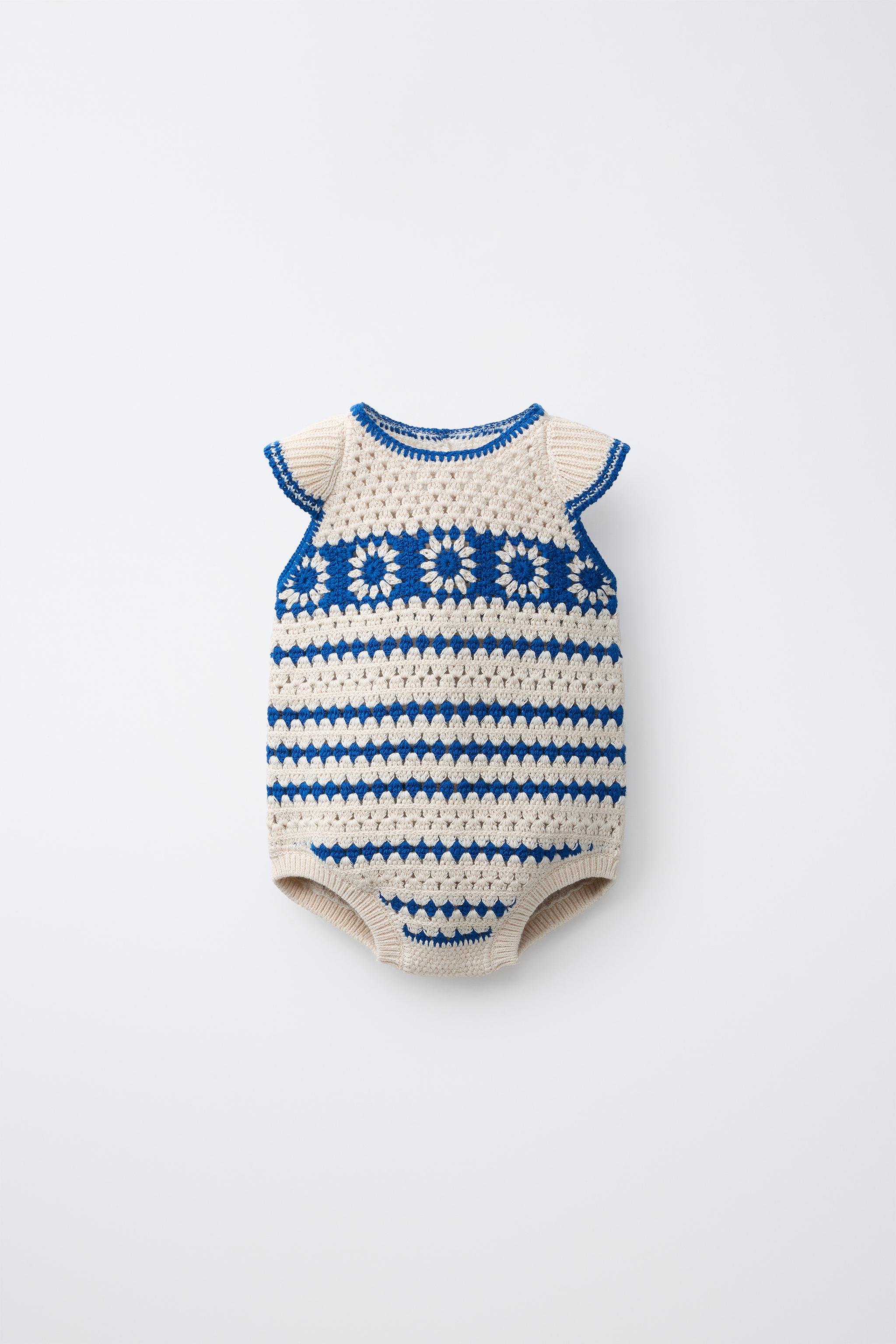 CROCHET KNIT ROMPER