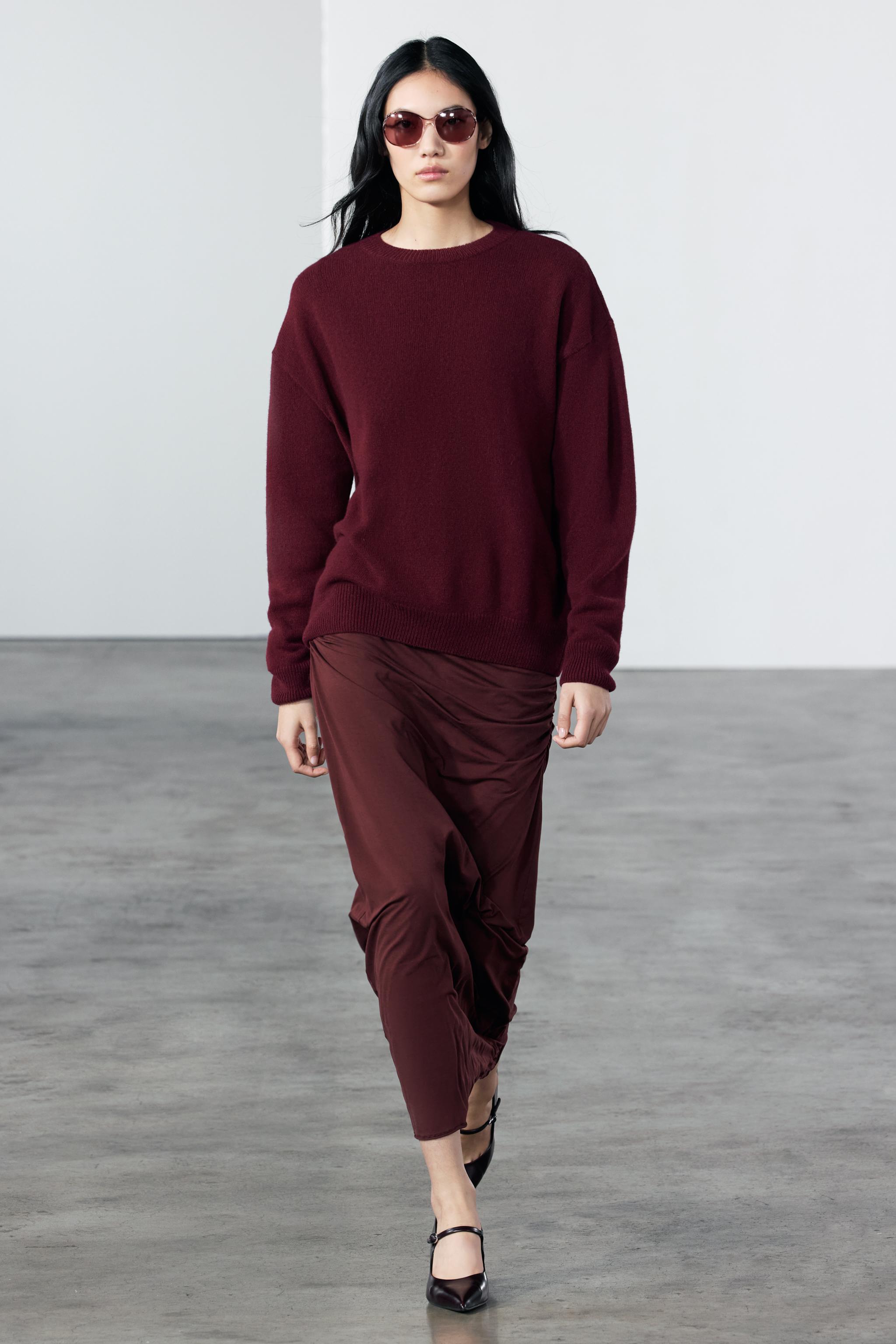 New Zara online 100% cashmere leggings and sweater