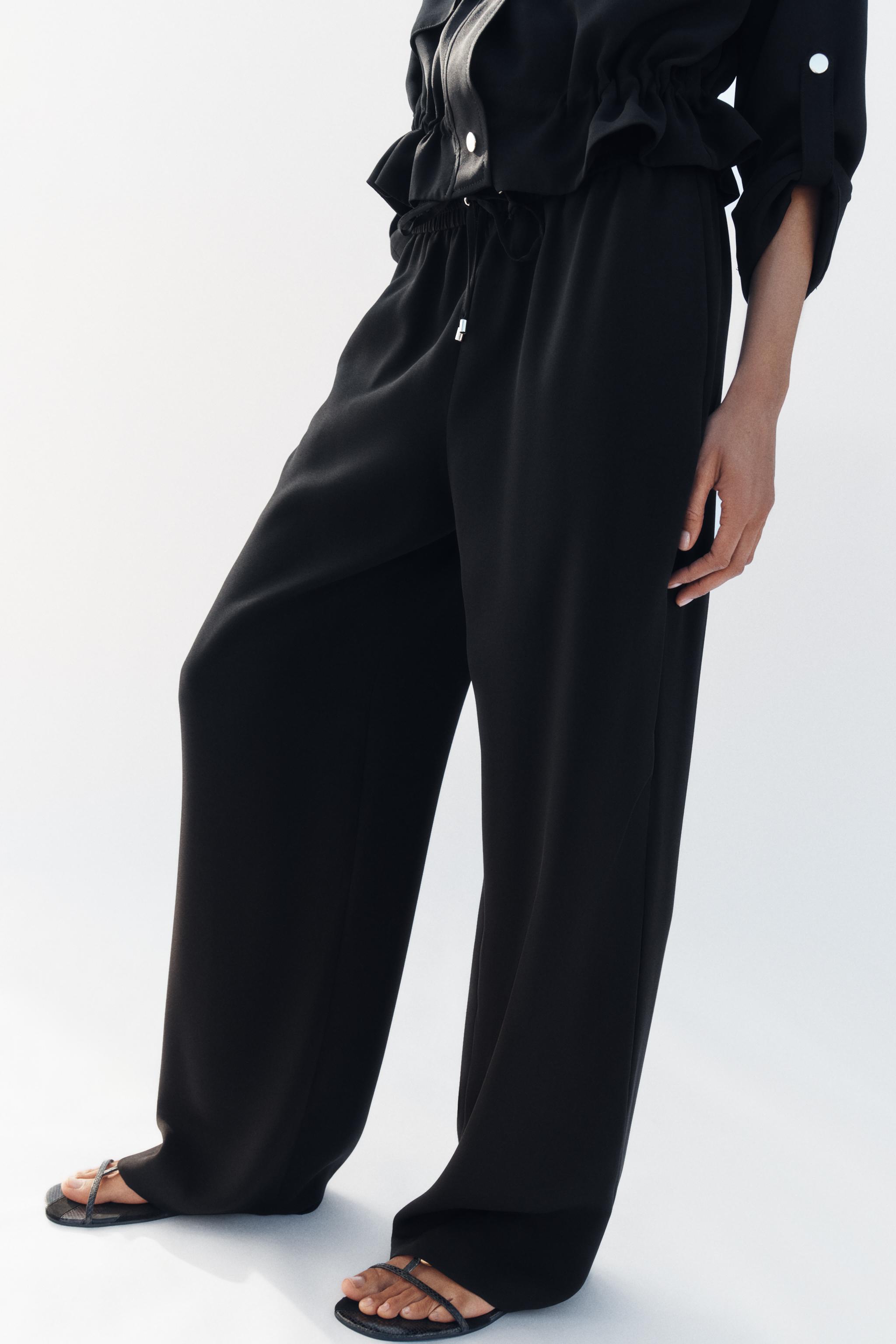 PANTALON FLUIDE STYLE PYJAMA
