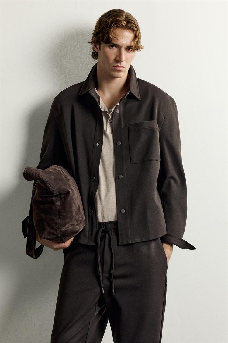 NON-IRON COMFORT OVERSHIRT