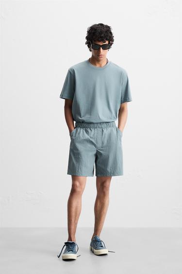 BERMUDA TECNICI - Blu / Grigio di Zara