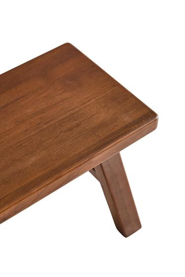 SMALL STOOL - Brown by Zara