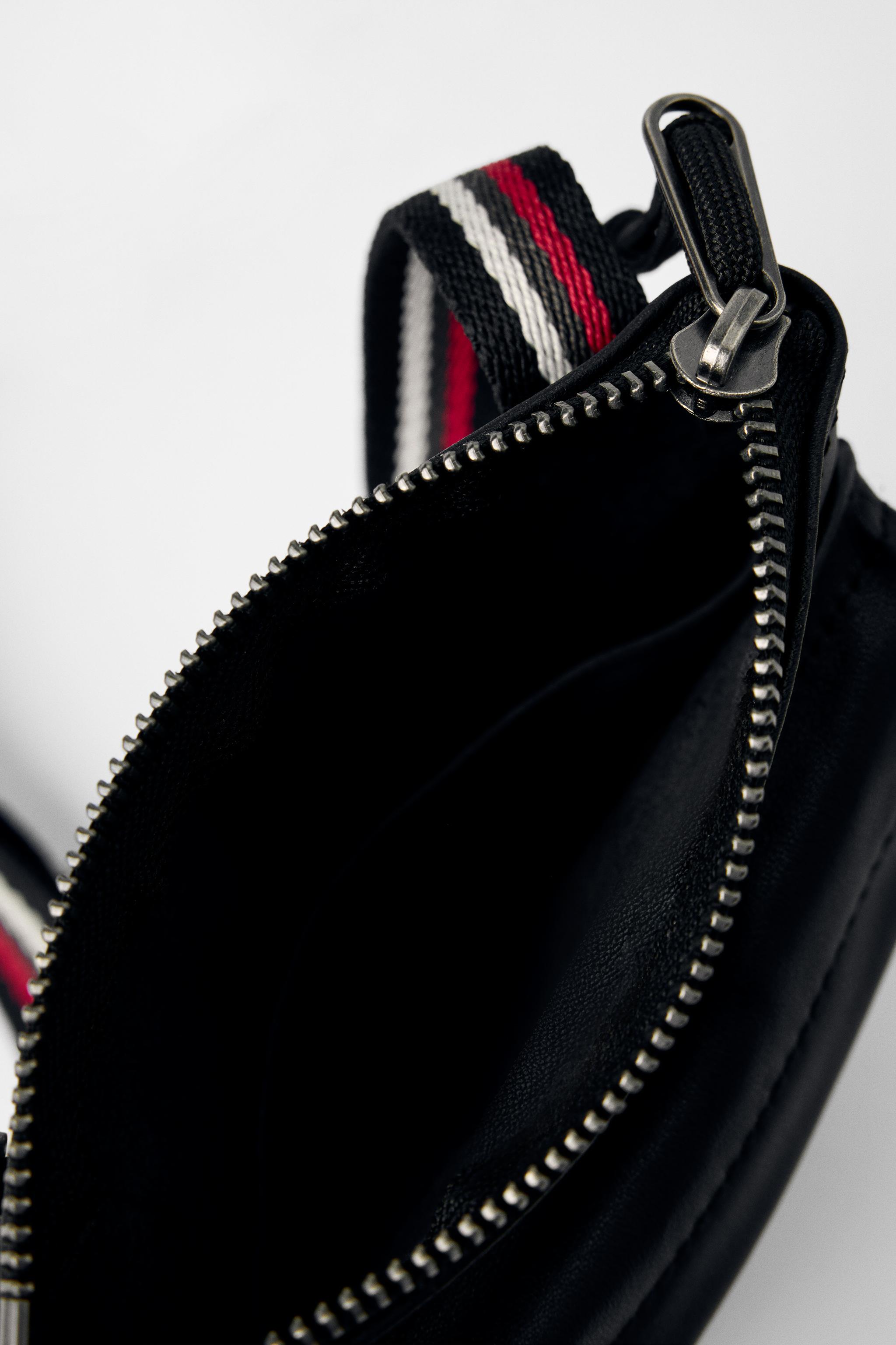 SAC BANDOULIÈRE EN CUIR BOBBY GILLESPIE X ZARA