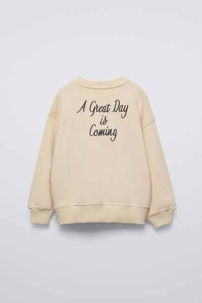 SLOGAN İŞLEMELİ SWEATSHIRT_2