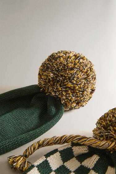 HOUSSE CLUB DE GOLF EN TRICOT - Multicolore de Zara - Image 1