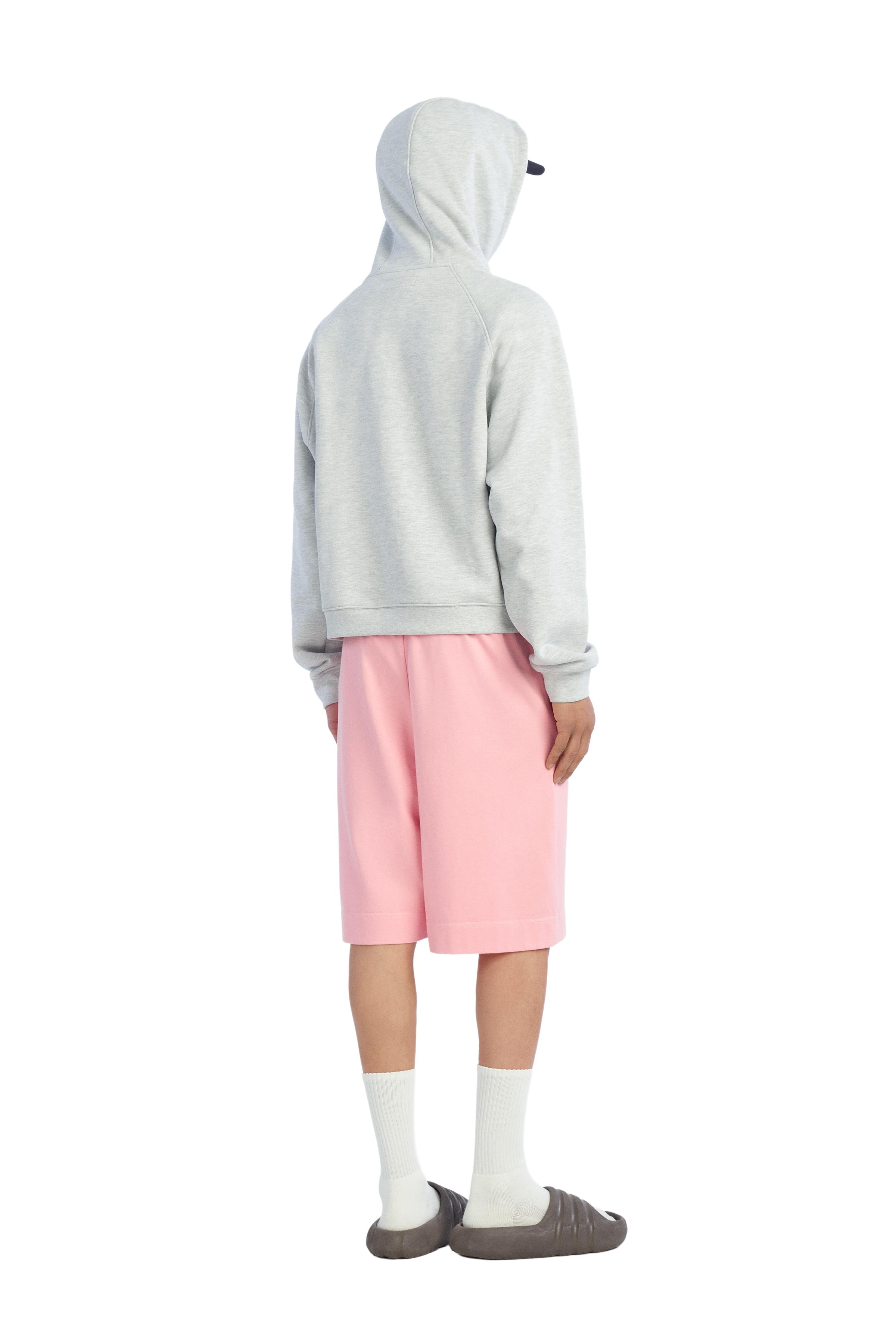 NEW YOL PATCH HOODIE — Gray marl