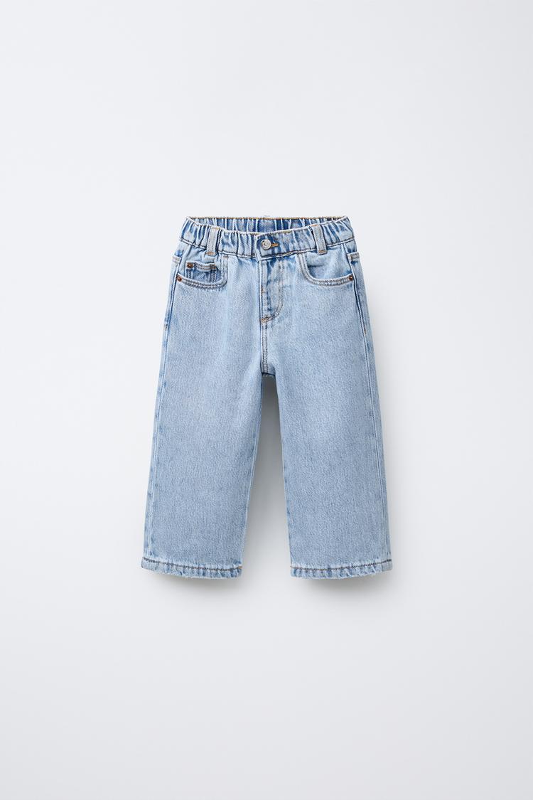 WIDE LEG デニムパンツ - ライトブルー | ZARA Japan / 日本