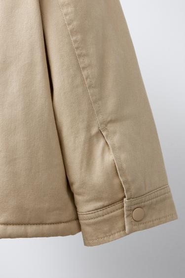 PADDED LINING JACKET - Ecru by Zara - Image 5