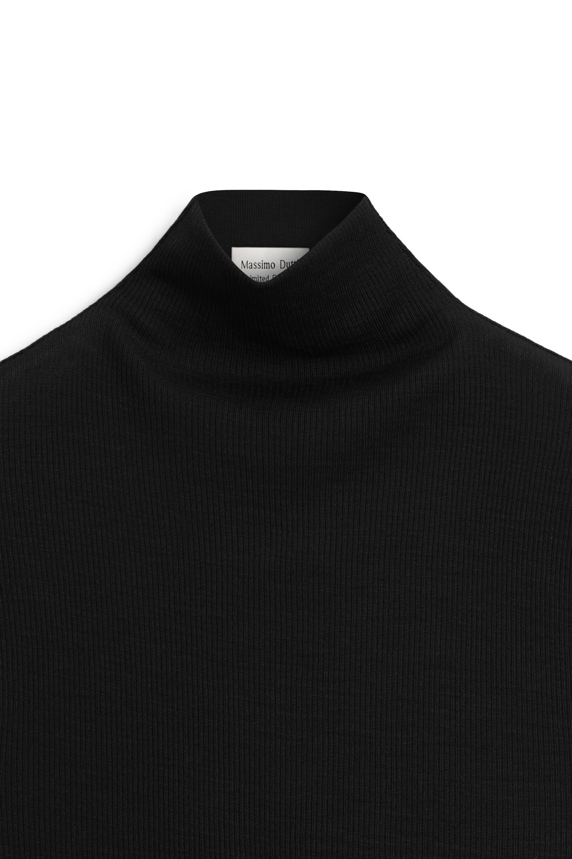 100% wool turtleneck top - LIMITED EDITION