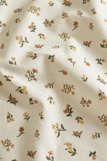 SERVIETTES DE TABLE FLEURS SAUVAGES (LOT DE 2) - Verdâtre de Zara - Image 3