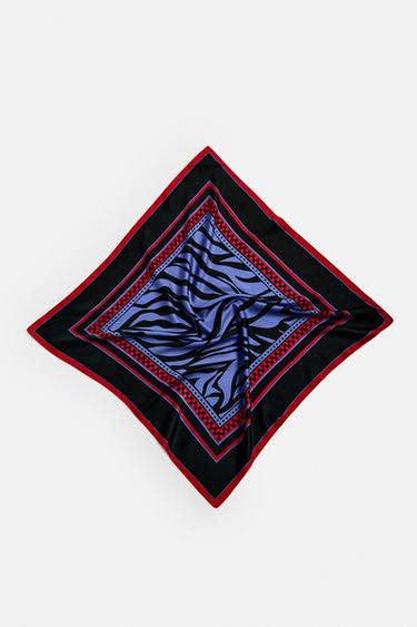 BANDANA IMPRIMÉ ANIMAL - Multicolore de Zara - Image 2