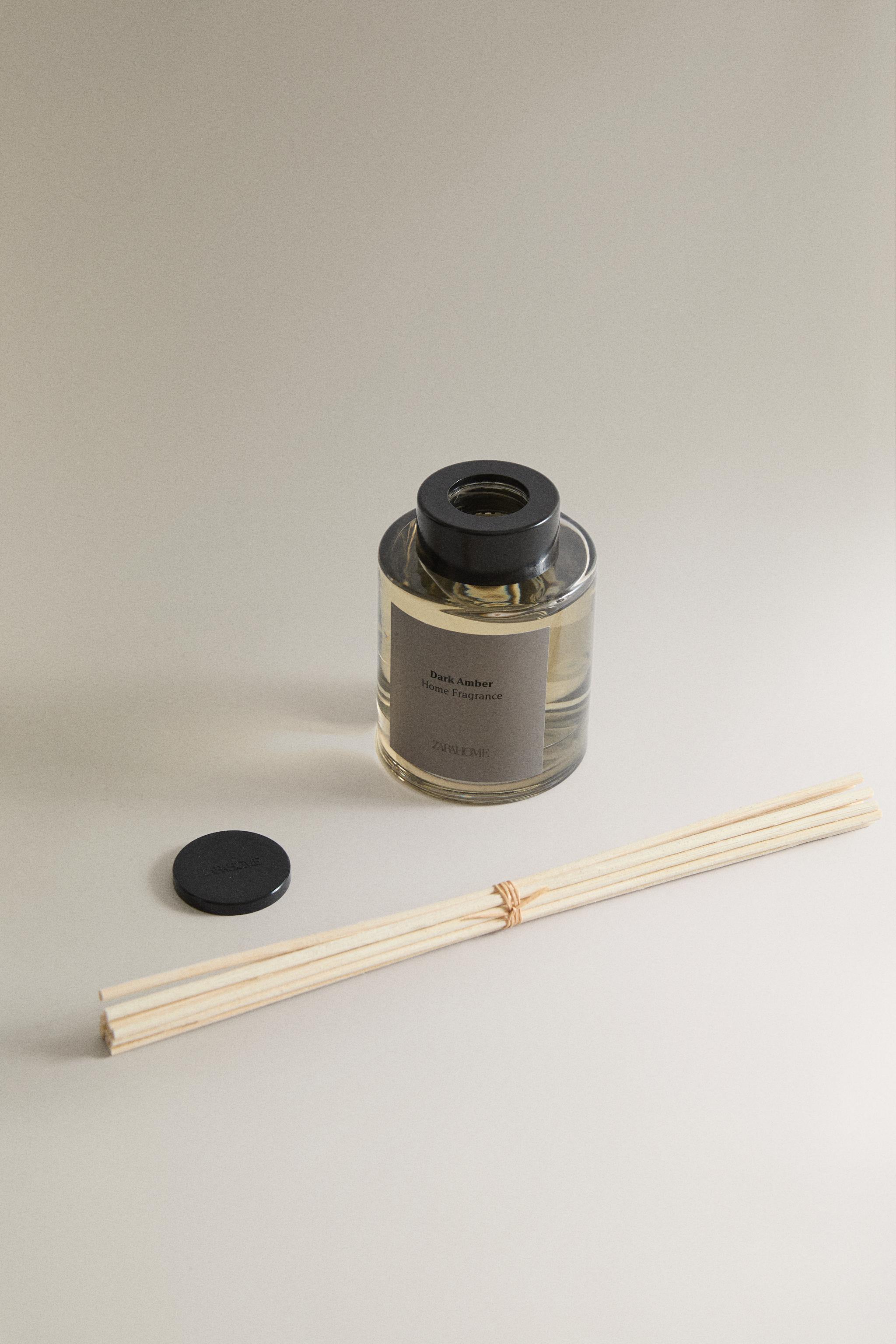(100 ML) DARK AMBER REED DIFFUSERS — Brown / Taupe