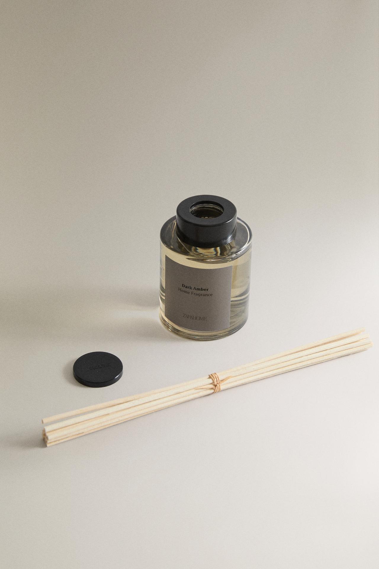 (100 ML) DARK AMBER REED DIFFUSERS — Brown / Taupe