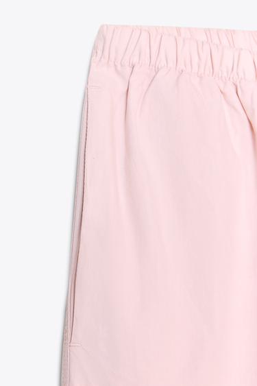 ZW COLLECTION WIDE-LEG TROUSERS - Pink by Zara - Image 6