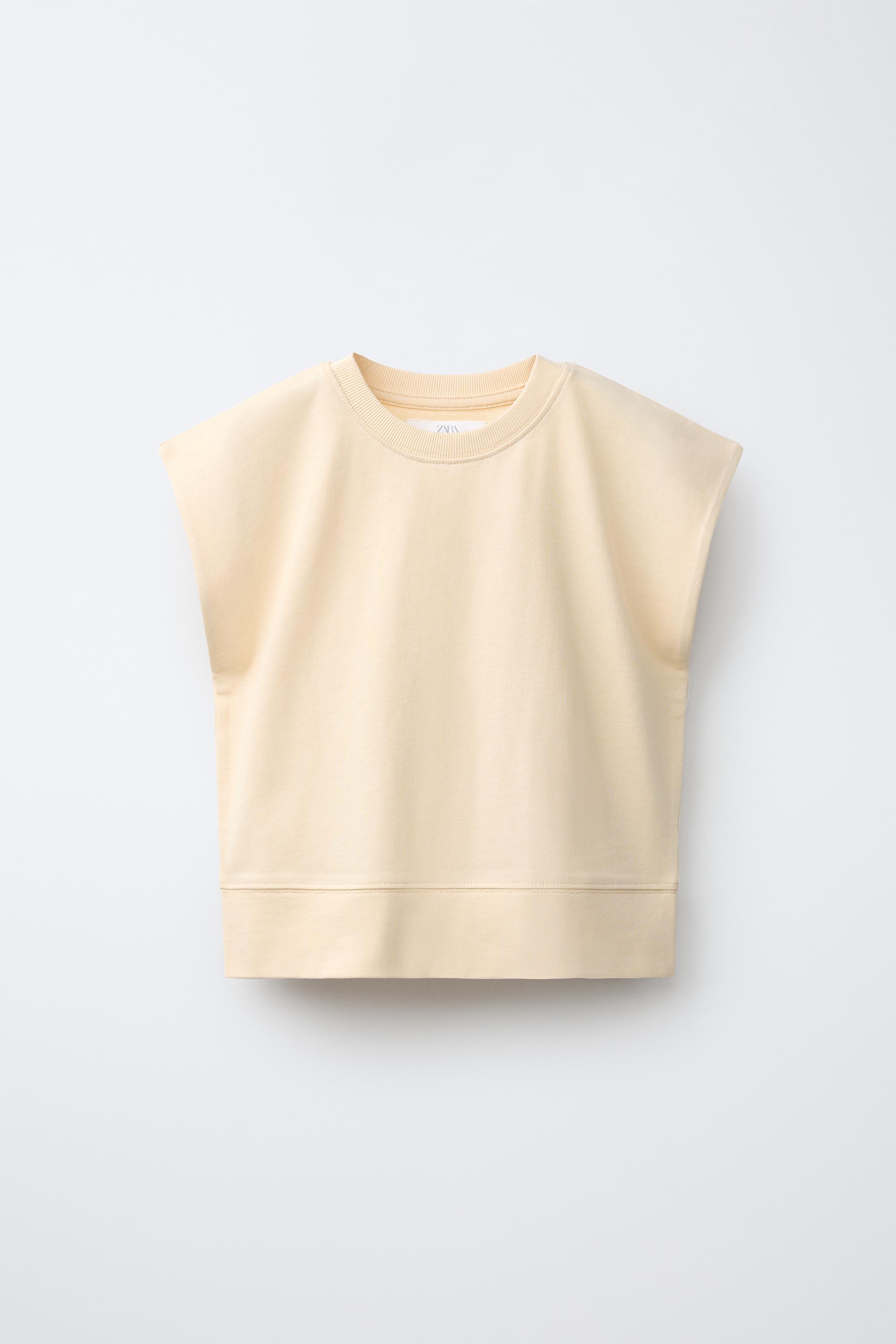 PLAIN HEAVY WEIGHT T-SHIRT — Ecru