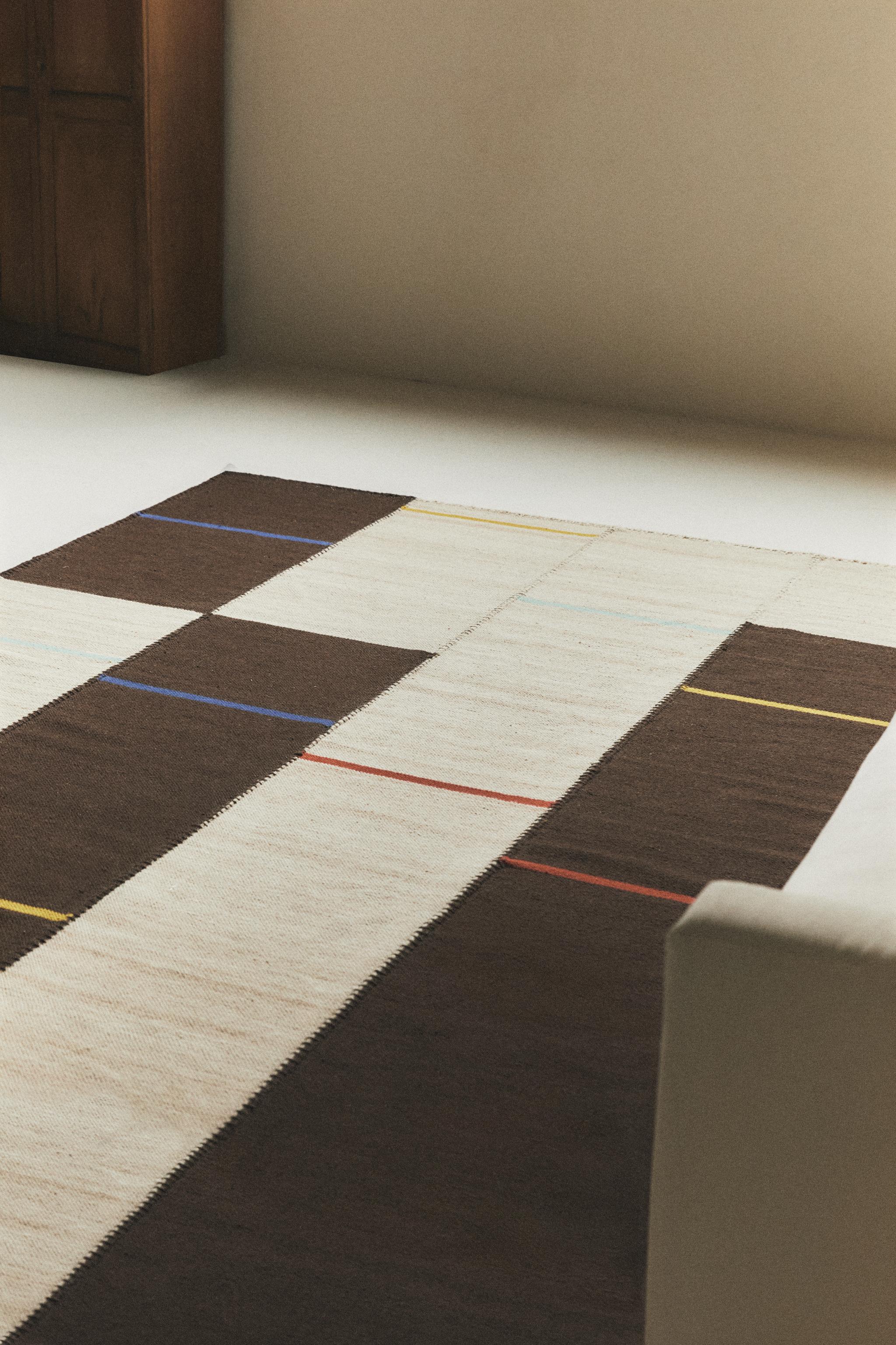 TAPIS LAINE COTON SUPRPIQÛRE X COLLAGERIE